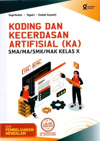 Image of Koding dan Kecerdasan Artifisial (KA) SMA/MA/SMK/MAK Kelas X